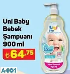 UNİ BABY BEBEK ŞAMPUANI